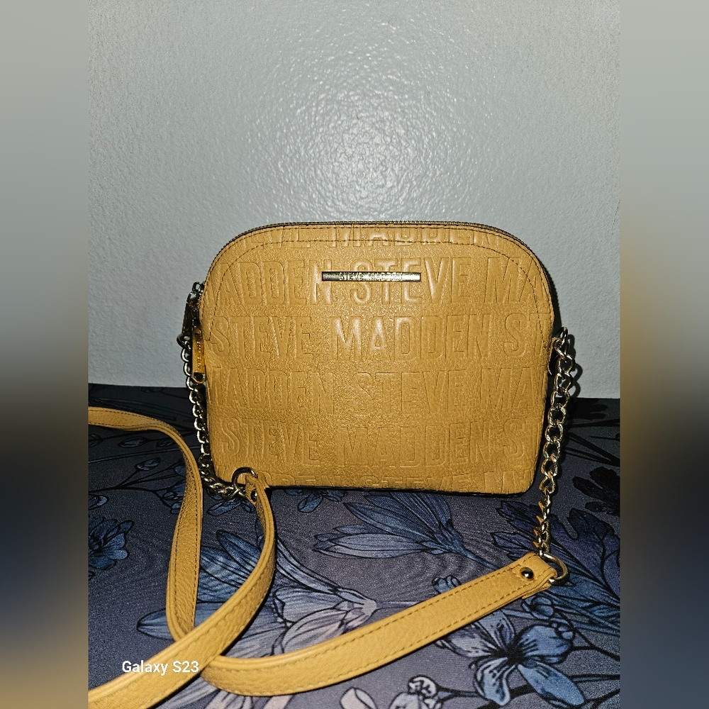 Steve Madden Yellow Crossbody Bag